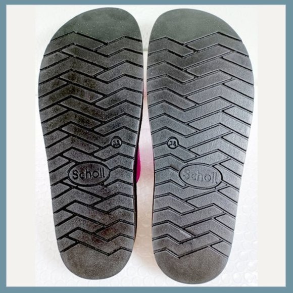 Dr. Scholl's Metallic Pink Slides, Metallic Pink Slides Size 38 / 7.5 - Picture 6 of 8